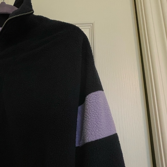 Abercrombie Colorblock Half Zip Sweater - Picture 3 of 7